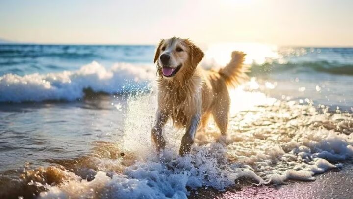Cómo cuidar a los perros en la playa: 7 recomendaciones para tener en cuenta