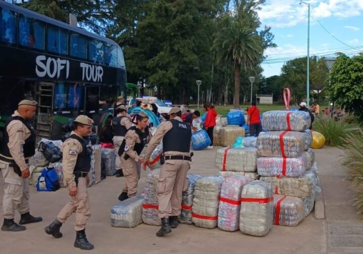 Zárate: Prefectura incautó un cargamento de mercadería ilegal