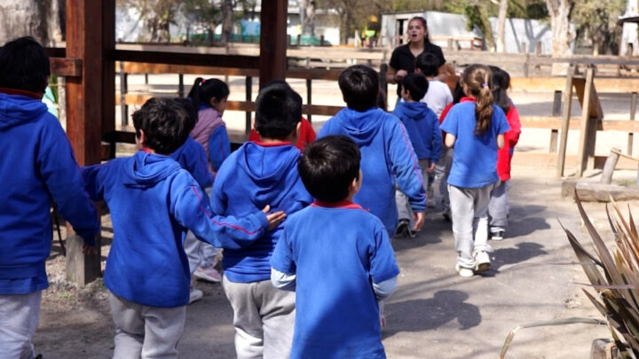 Escuelas y jardines de toda la provincia visitan la Granja Don Benito