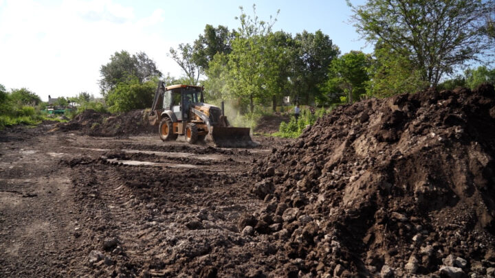 Se construye el noveno reservorio del partido en el barrio San Luis