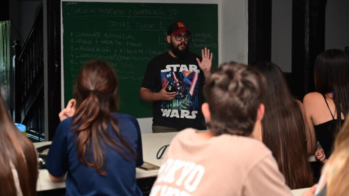 Colegio Cereijo: dictan talleres de animación 3D y programación de videojuegos