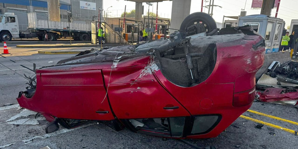 Trágico accidente en la Panamericana: automovilista muere tras chocar contra una cabina de peaje