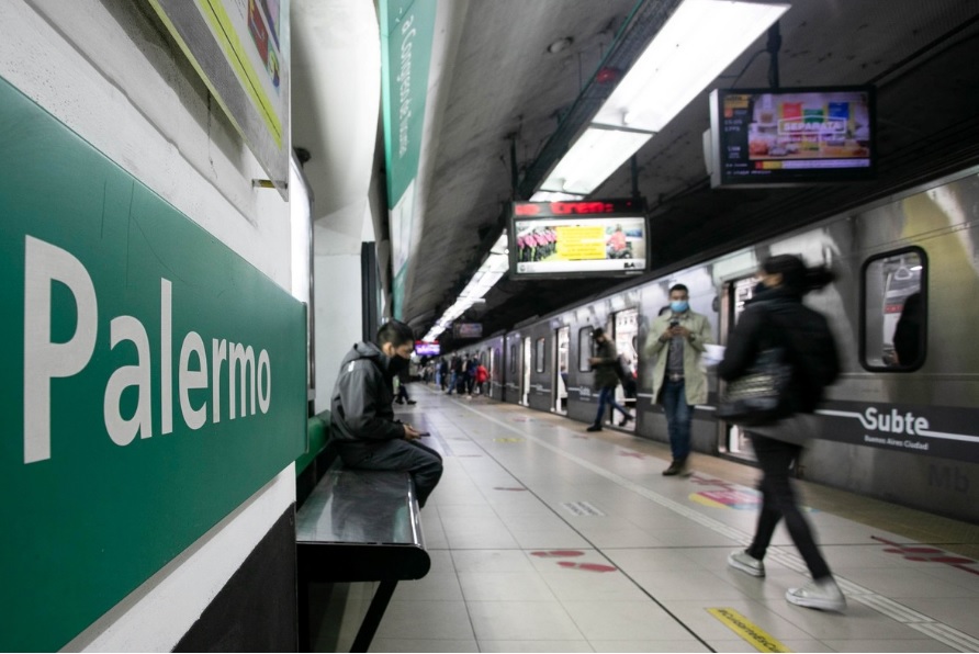 La estación Palermo de la Línea D estará cerrada durante tres meses desde hoy