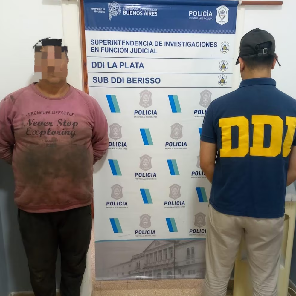 Detención de hombre acusado de abuso sexual a menores de 13 años en Berisso