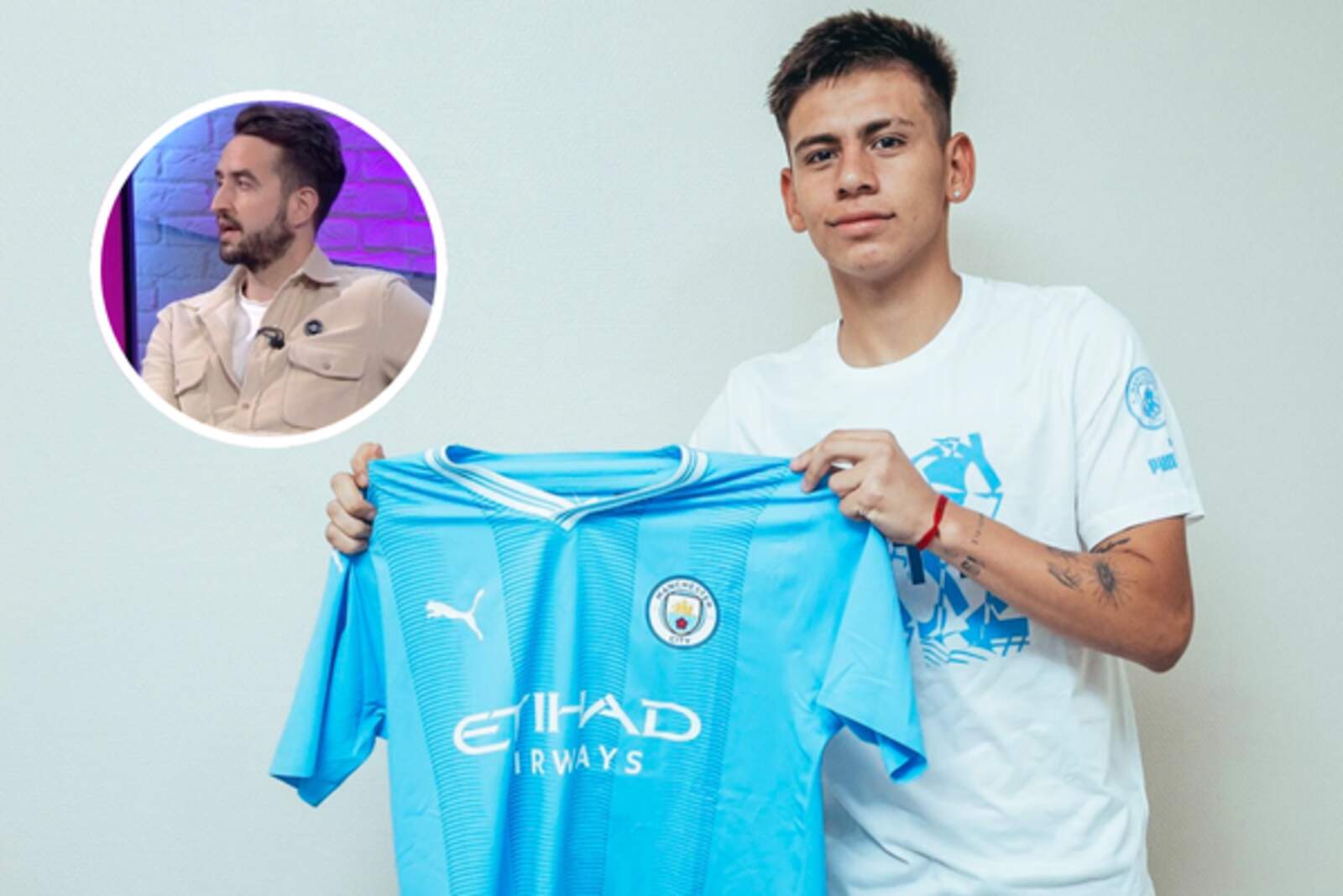 Un importante periodista inglés dijo que Echeverri ‘nunca va a jugar’ en el City