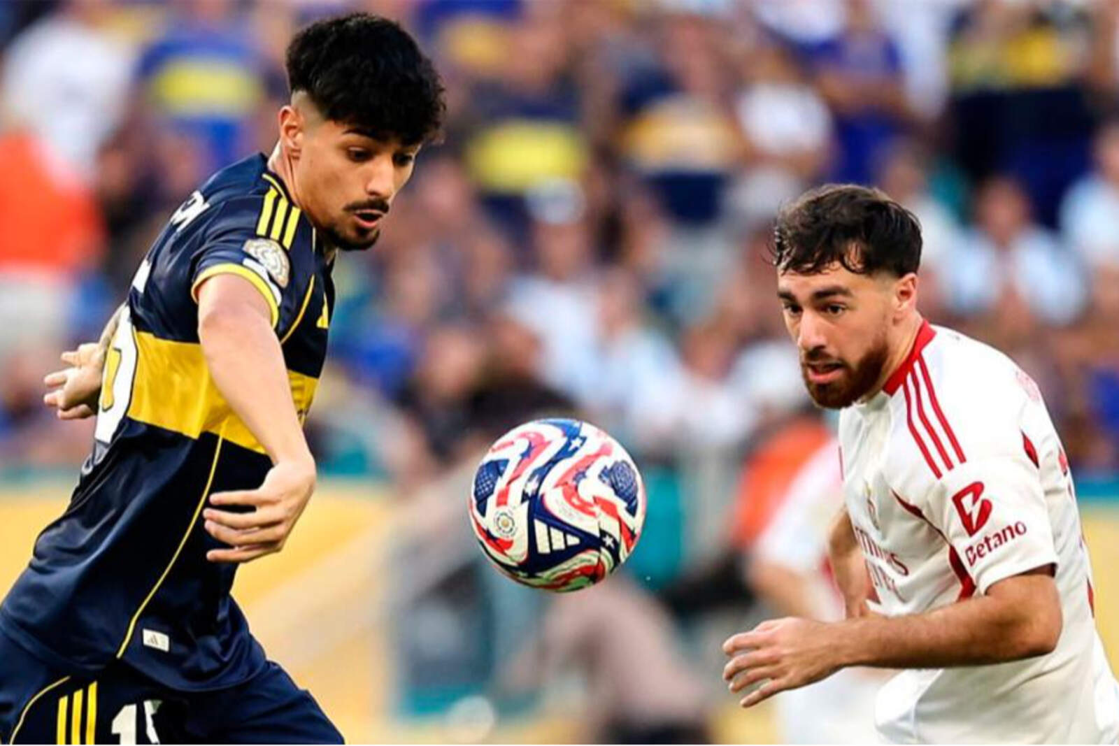 Aunque tuvo un arranque soñado, Boca no logró sostener la ventaja y empató con Benfica