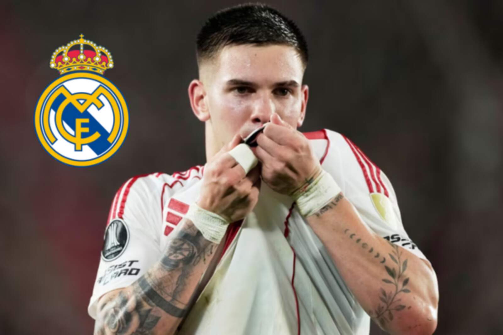 El Real Madrid mandó un emisario al país para negociar la compra de Franco Mastantuono