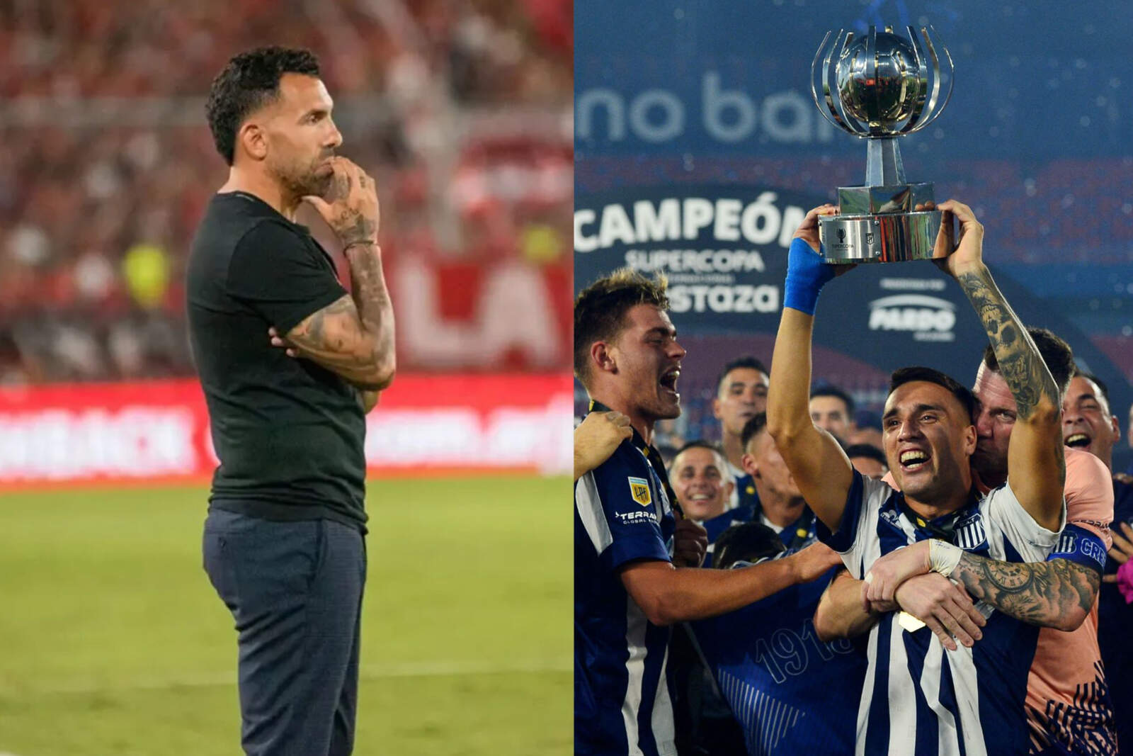Talleres eligió a Carlos Tévez como nuevo DT
