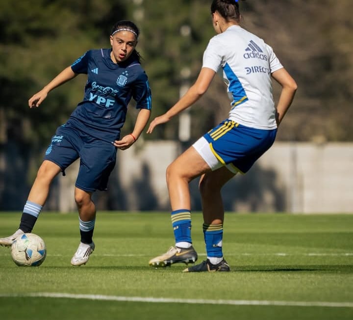 Martina Toledo debutó con la selección Sub 15