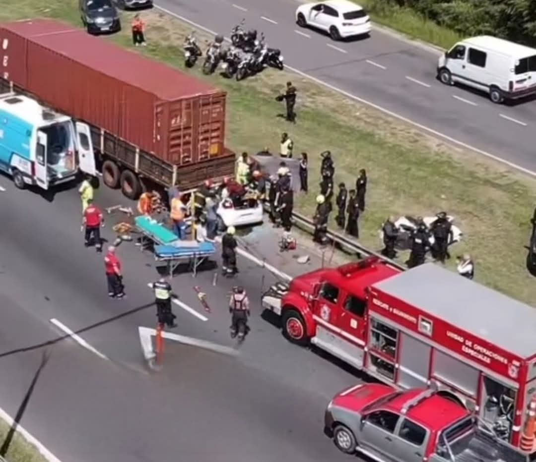 Mejora la salud del socorrista de Defensa Civil herido durante el operativo en Panamericana