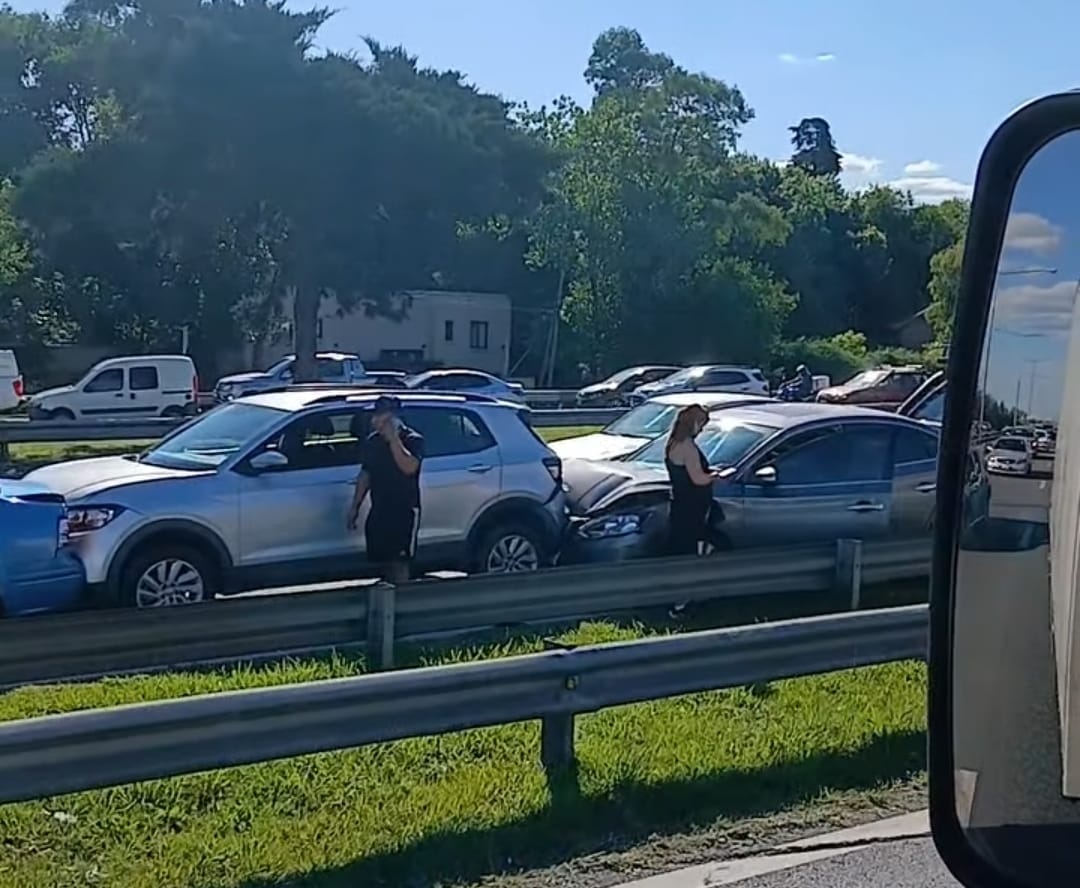 Accidente en cadena en Panamericana generó importantes demoras