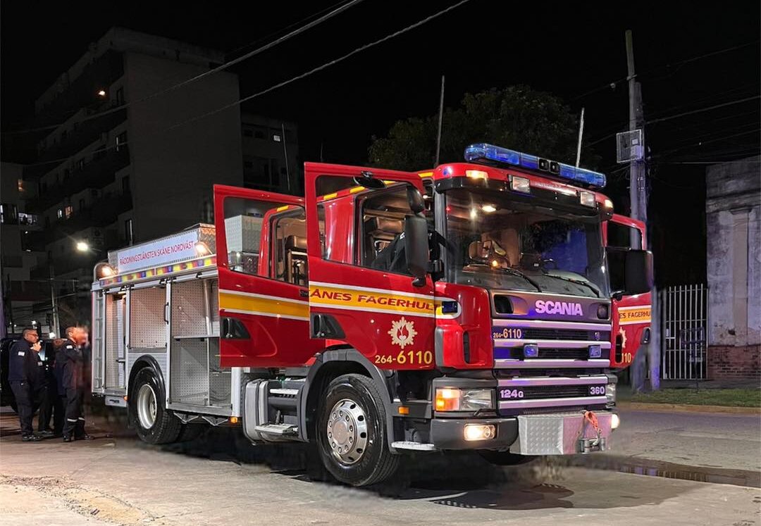 Bomberos Voluntarios de Escobar ponen a la venta unidades por renovación del parque automotor