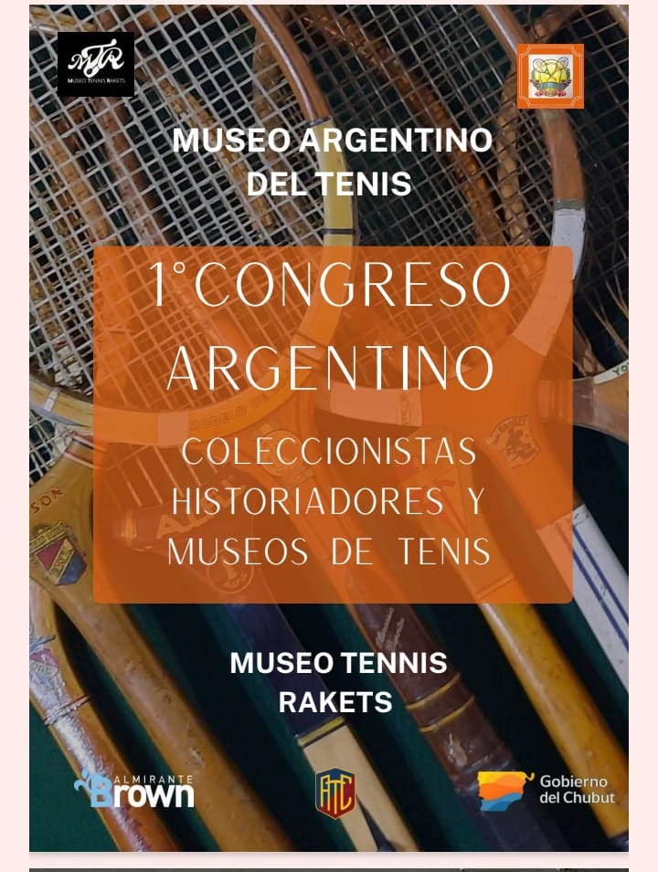 Diego Aguerrebere participará del 1° Congreso argentino de coleccionistas, historiadores y museos de tenis