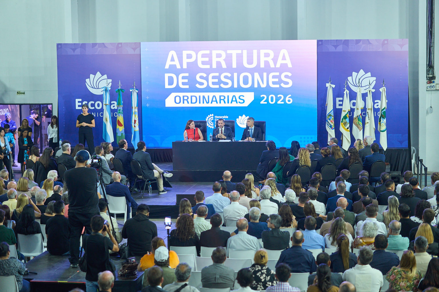 En la Apertura de Sesiones Sujarchuk expuso su plan de gobierno para este año