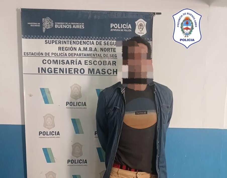 Maschwitz: detienen a un sujeto con pedido de captura vinculado a robos y hurtos