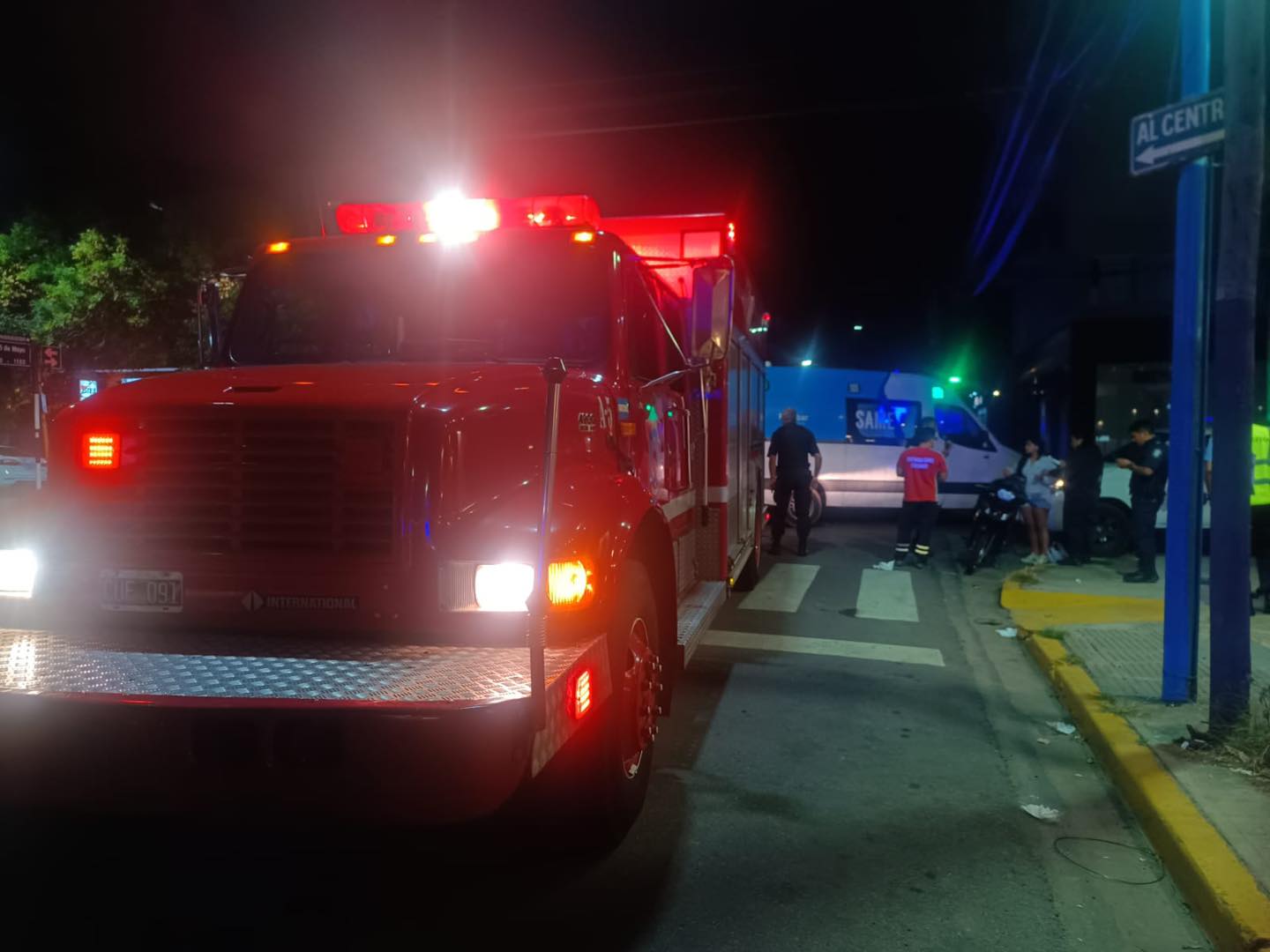 Escobar: un motociclista herido tras un choque con un colectivo