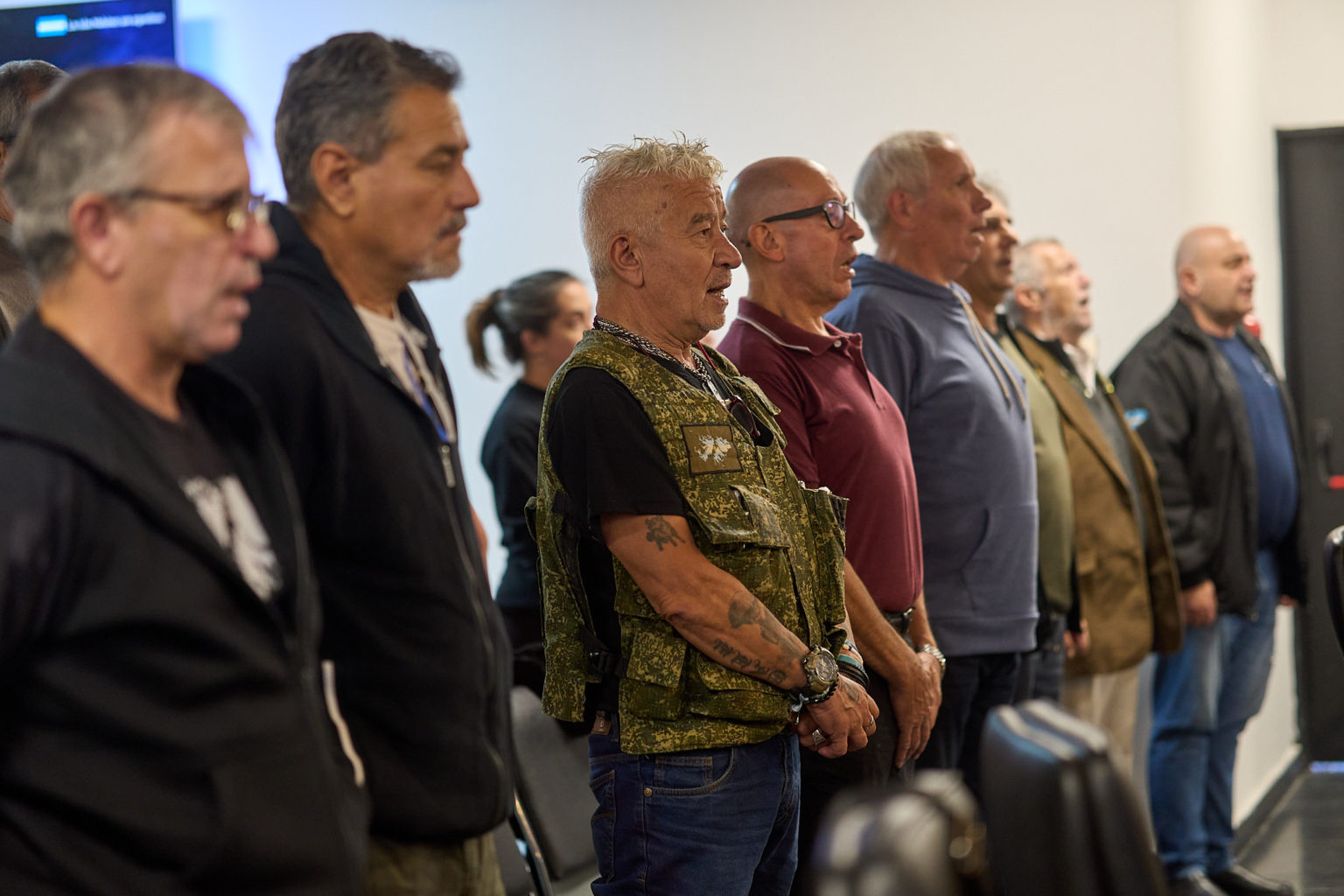 Se realizó una sesión especial por Malvinas y se reconoció a los veteranos