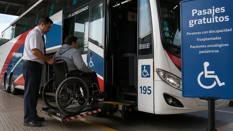 Buscan frenar la resolución que dejó sin transporte gratuito a personas con discapacidad