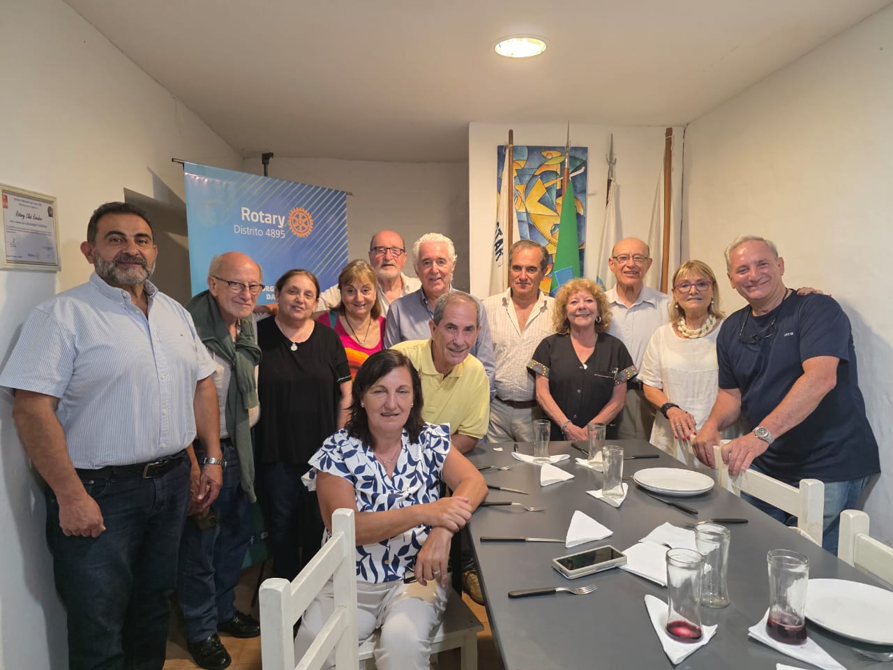 El Rotary Club de Escobar celebró 68 años de servicio a la comunidad