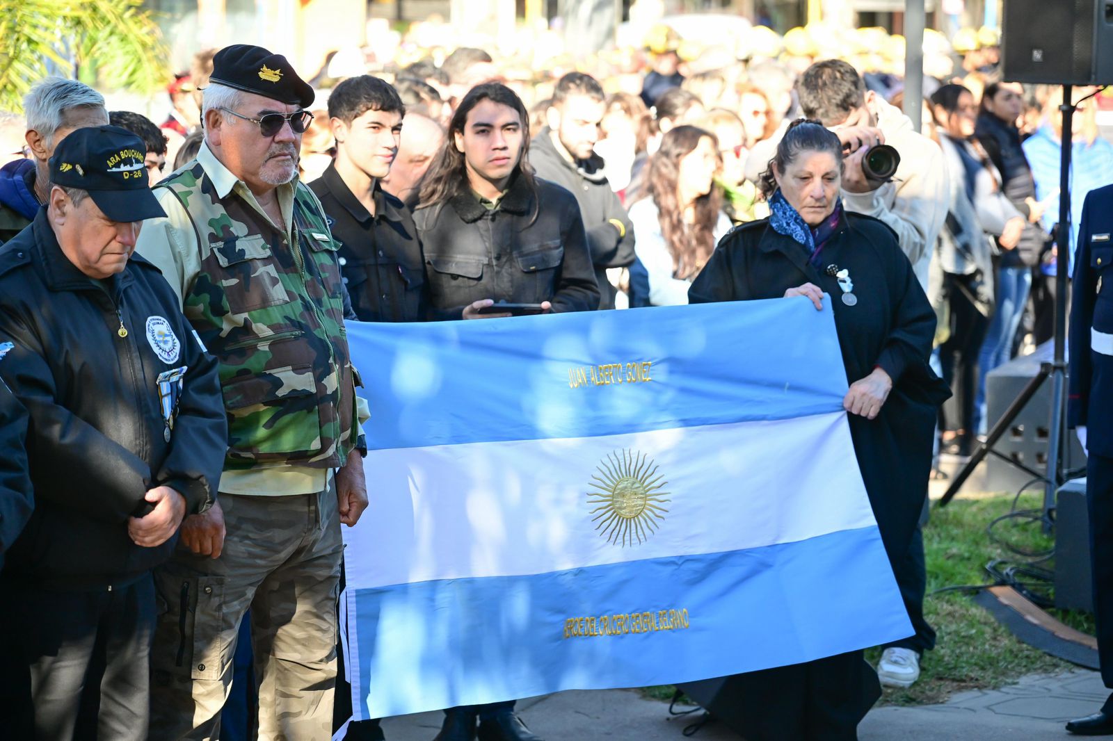 Escobar conmemoró el 44° aniversario del hundimiento del ARA General Belgrano