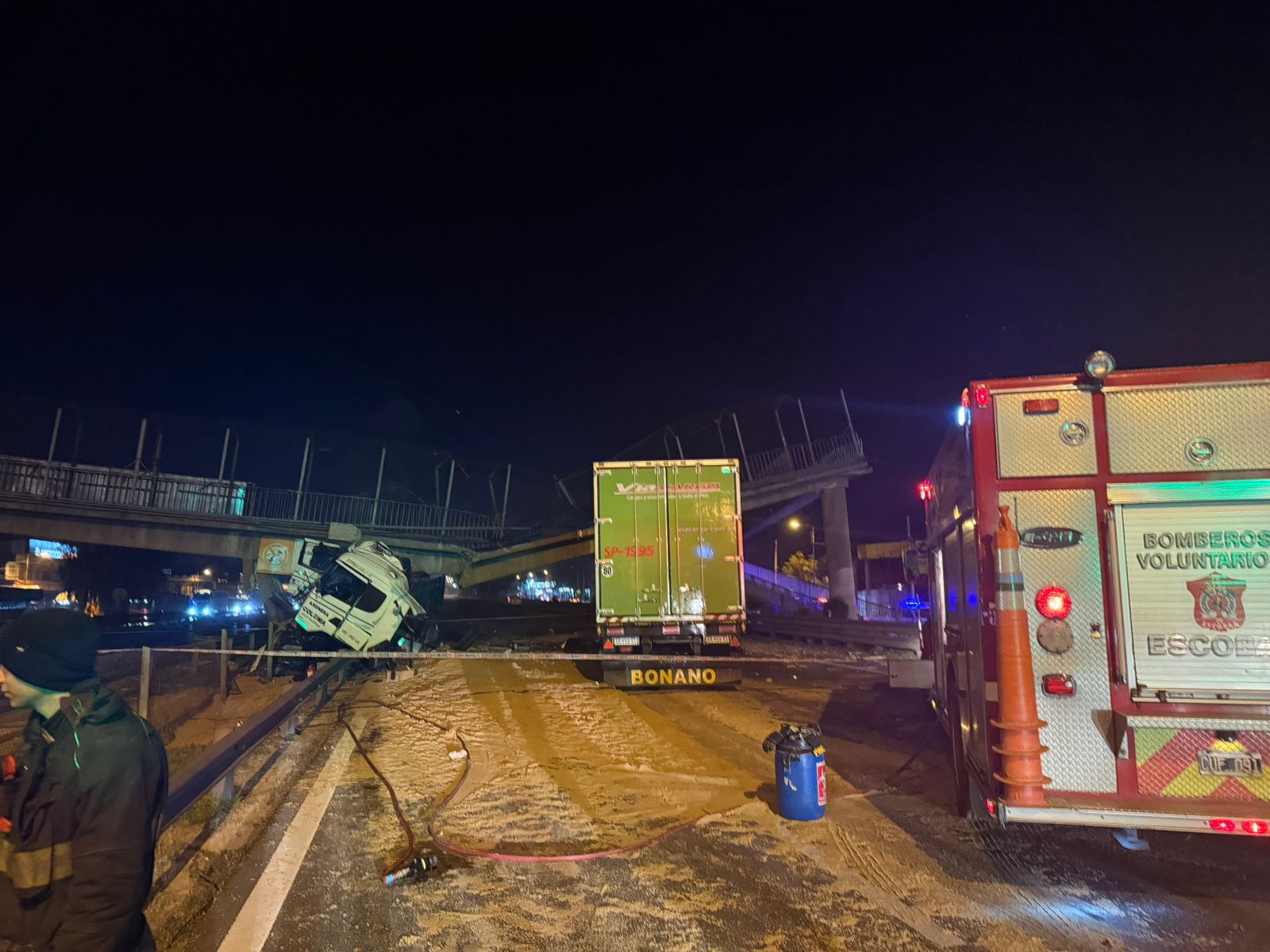 Autopistas trabajará por la noche para instalar un puente provisorio