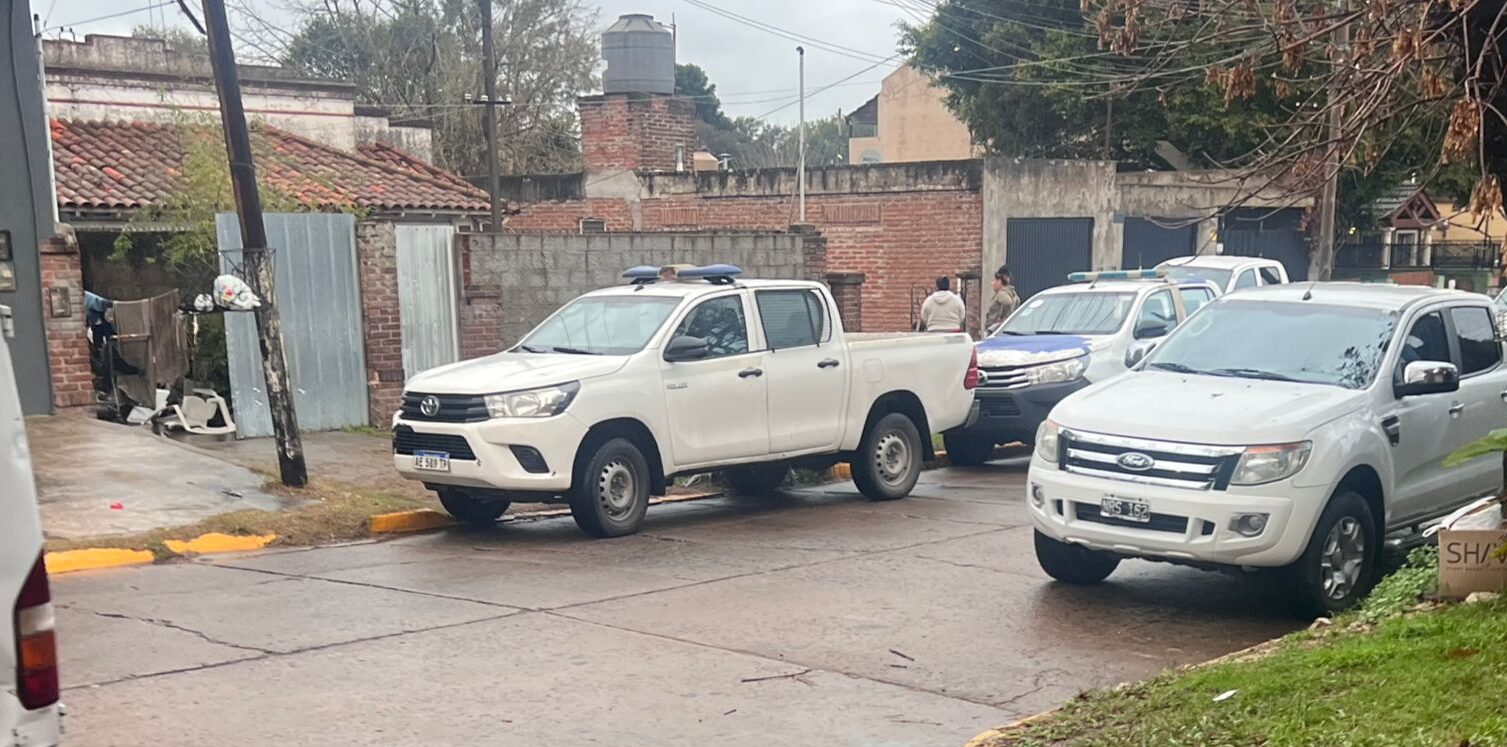 Allanamiento positivo por una causa de robo en Belén de Escobar