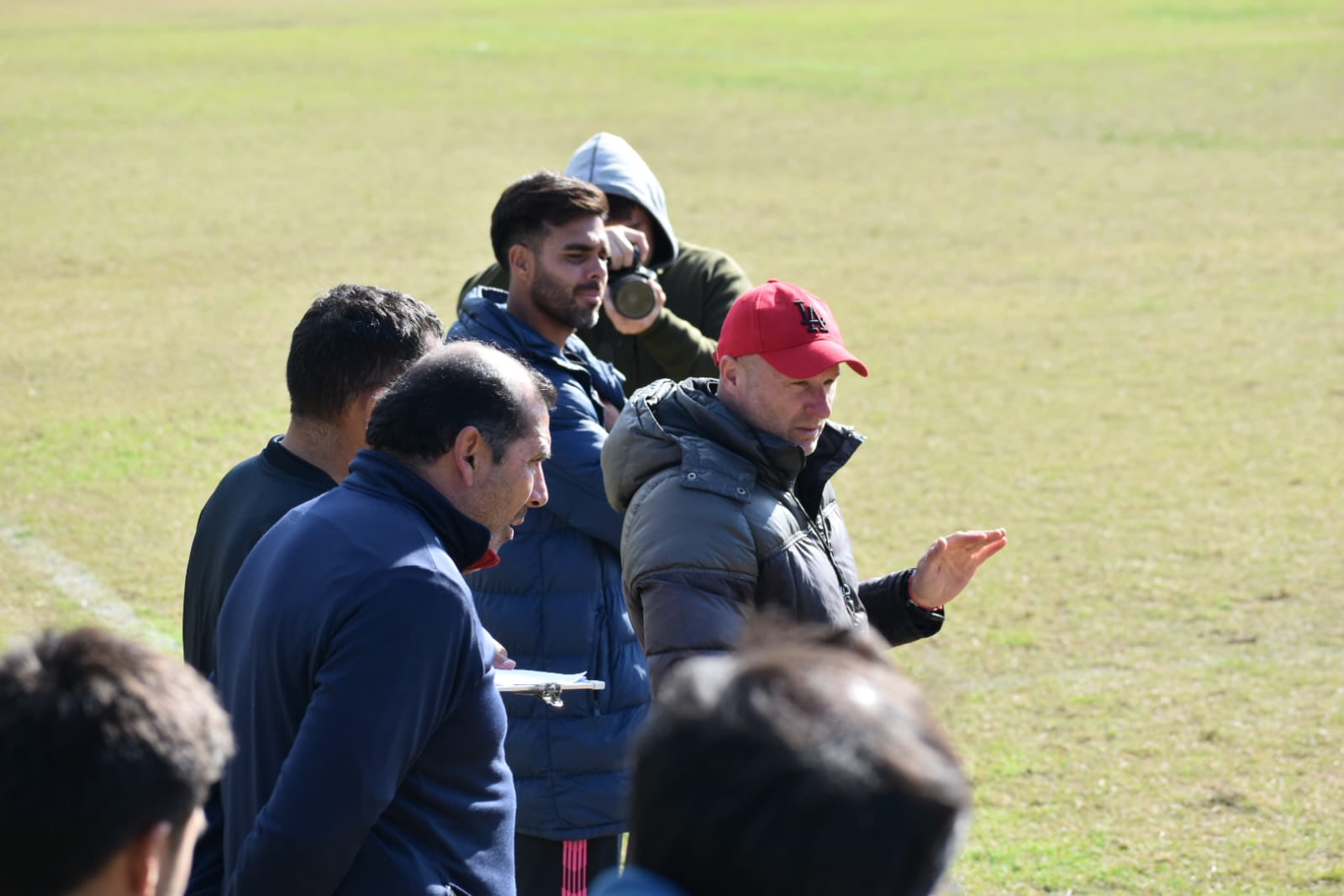 Atlético Escobar inicia con éxito las pruebas: siete jugadores ya fueron seleccionados por el DT Ábalos