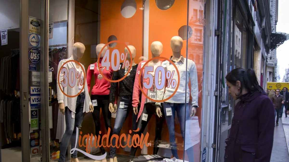 Las ventas minoristas pyme descendieron 1,2% interanual en mayo