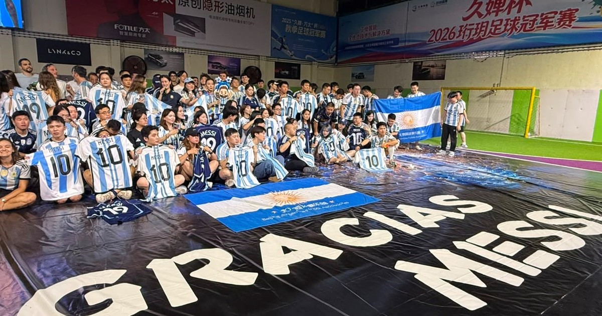 «Gracias Messi»: el emotivo saludo desde China para el gran capitán de la Scaloneta durante la final del Mundial