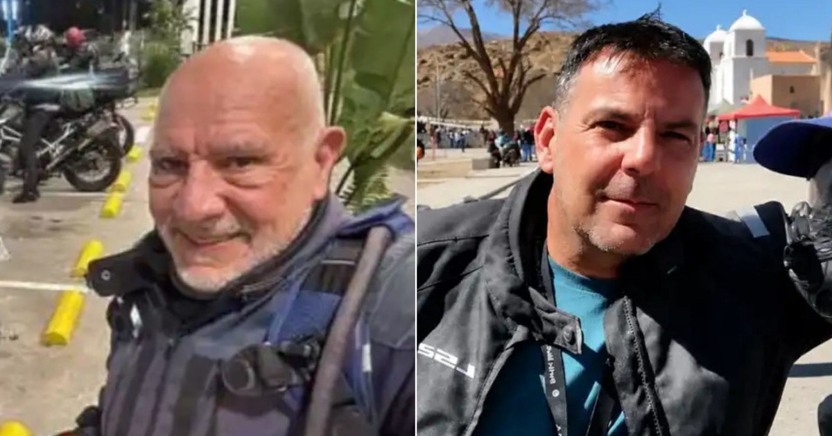 Una  travesía a la Quebrada de Humahuaca, un choque frontal y dos motociclistas de enduro muertos