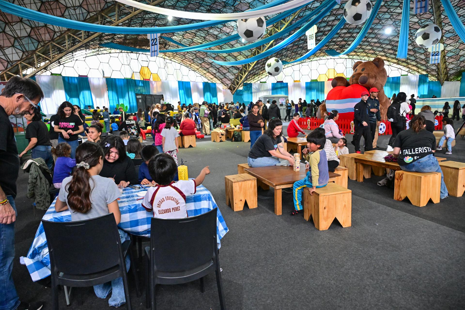 Hoy vuelve el Escopark en el predio floral