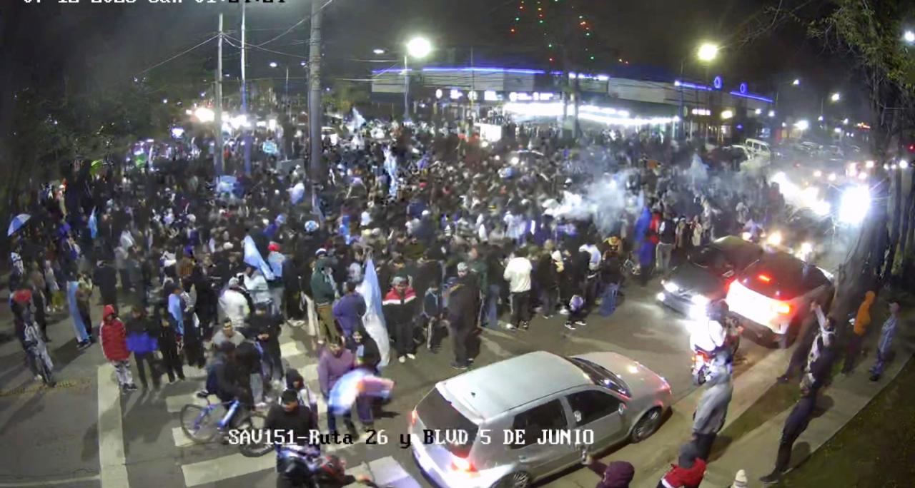 De los festejos a la cárcel: dos detenidos por agredir a policías en Savio