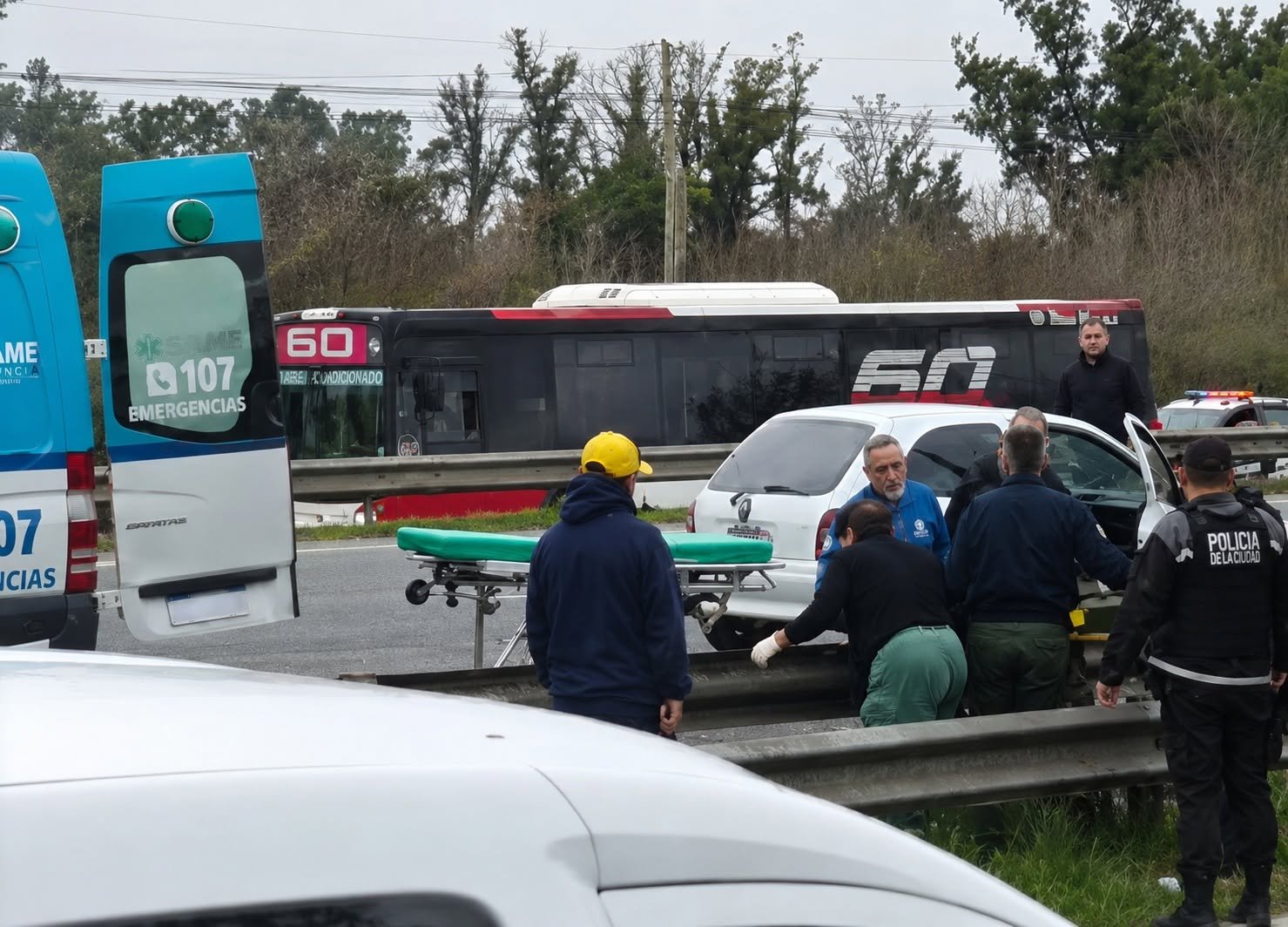 Murió el motociclista que había protagonizado un choque en Panamericana