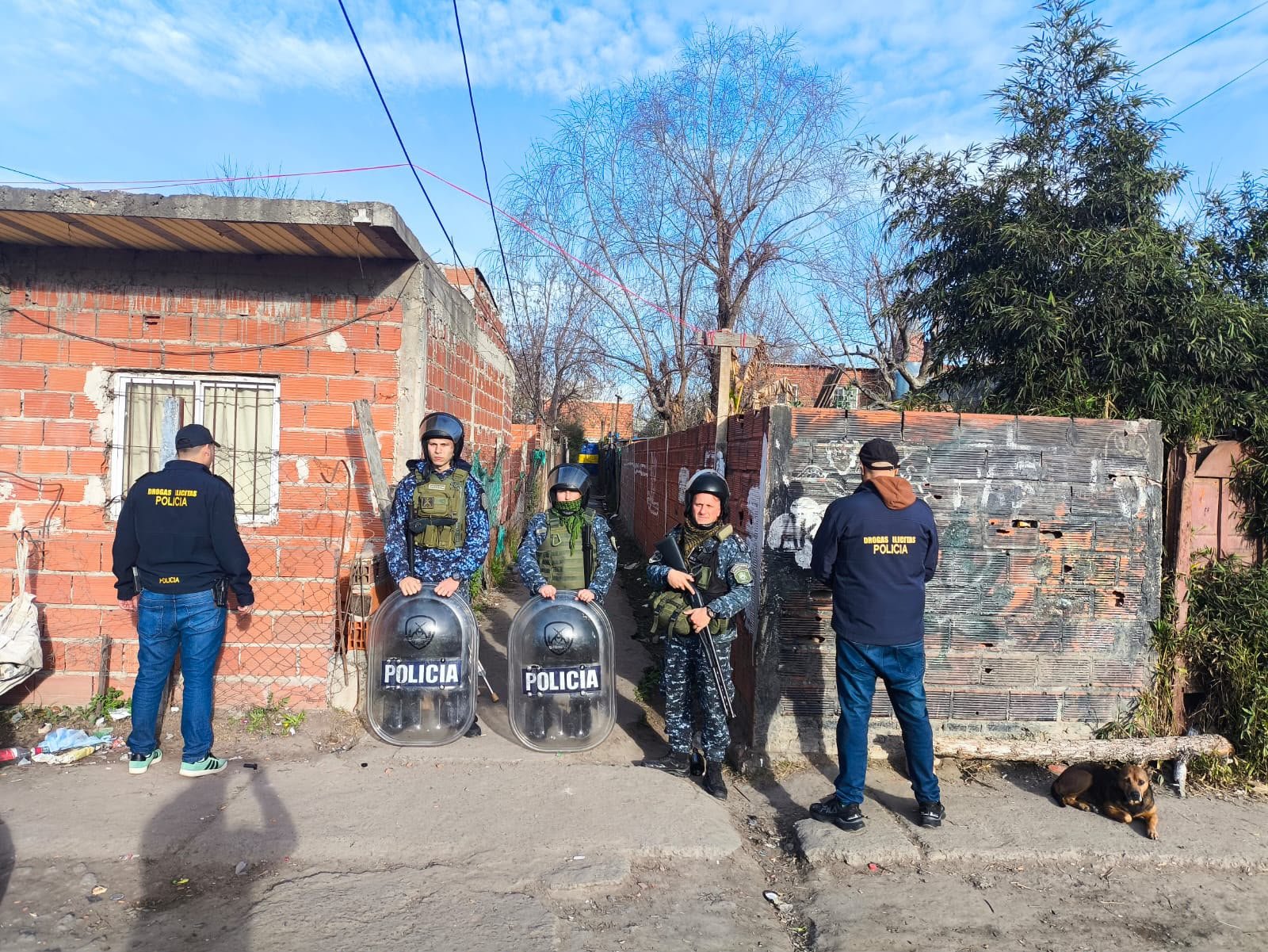 Incautaron cocaína en el barrio Amancay