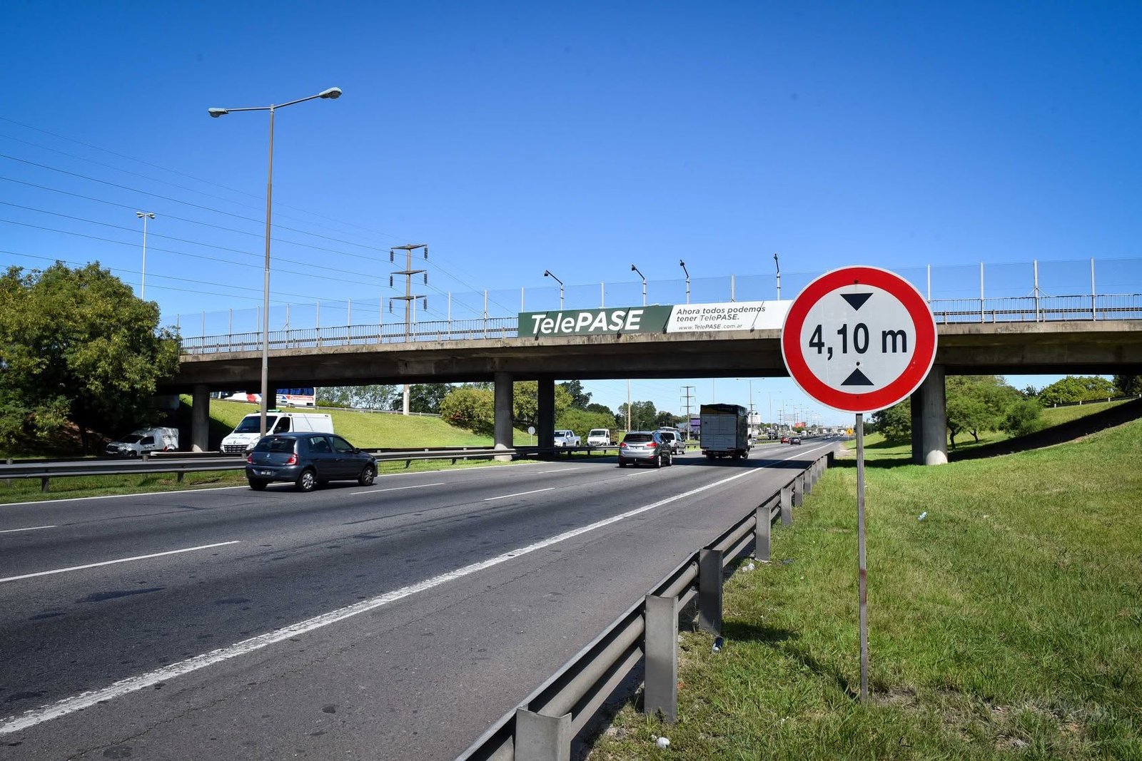 Cierre preventivo del puente Garín
