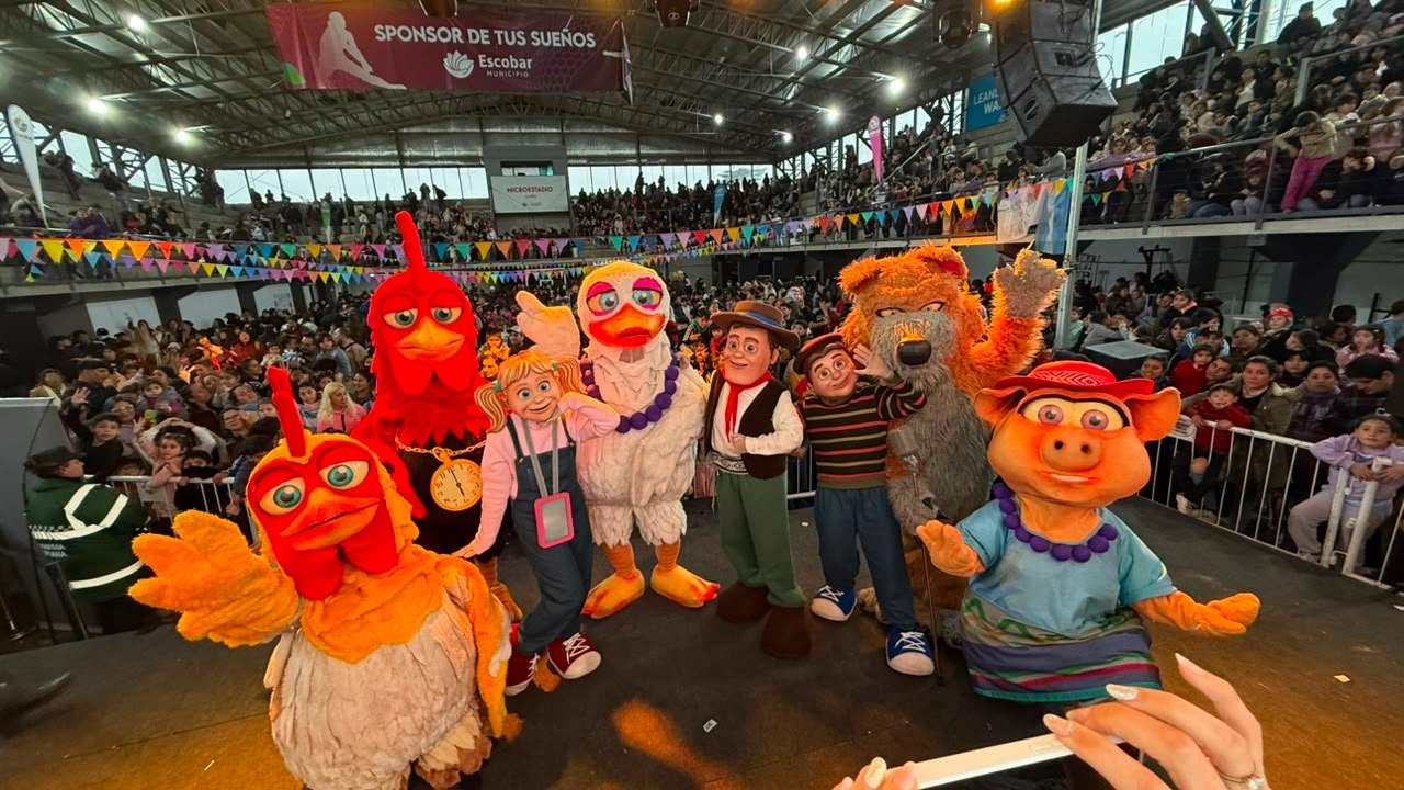Día de las Infancias en Garín: juegos, inflables, sorteos y cierre de lujo con la Granja de Zenón