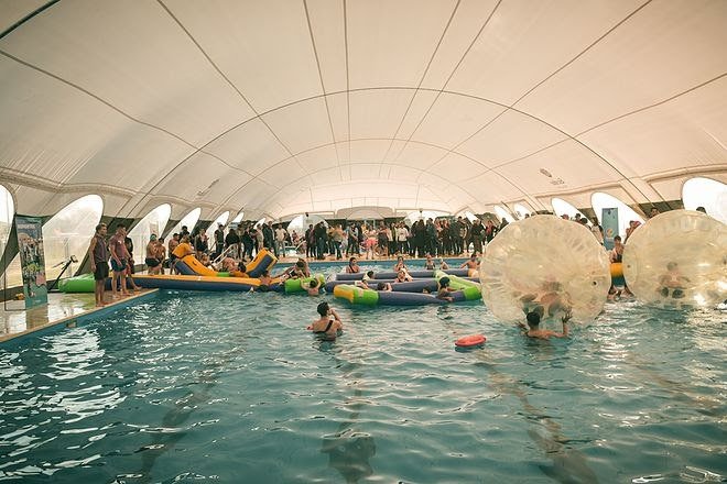 El Municipio renovó la pileta climatizada del Polideportivo de Maquinista Savio