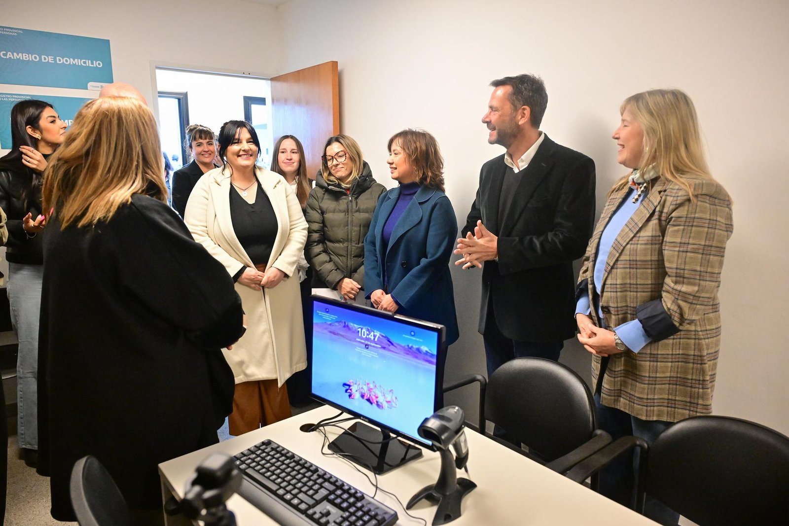 Se inauguró una Subdelegación del Registro Provincial de las Personas en Garín