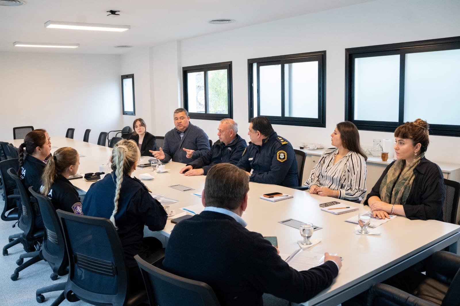 Reunión de políticas de género con el Ministerio de Seguridad