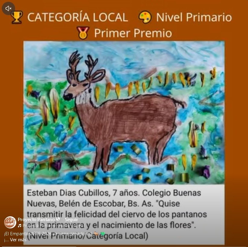Orgullo escobarense: dos niños brillaron en la sexta edición de «EmpantanArte 2026»