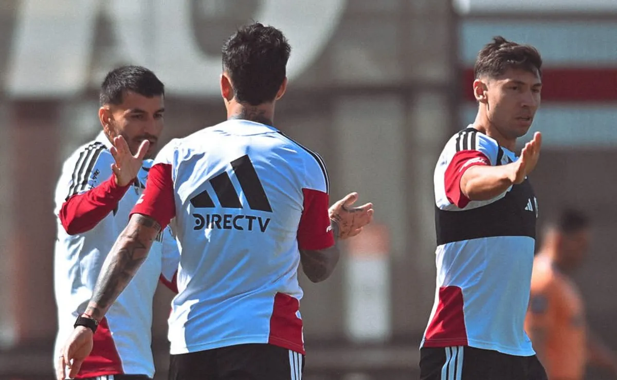 Atlético Escobar tuvo un amistoso de lujo: se enfrentó con River en el predio de Ezeiza