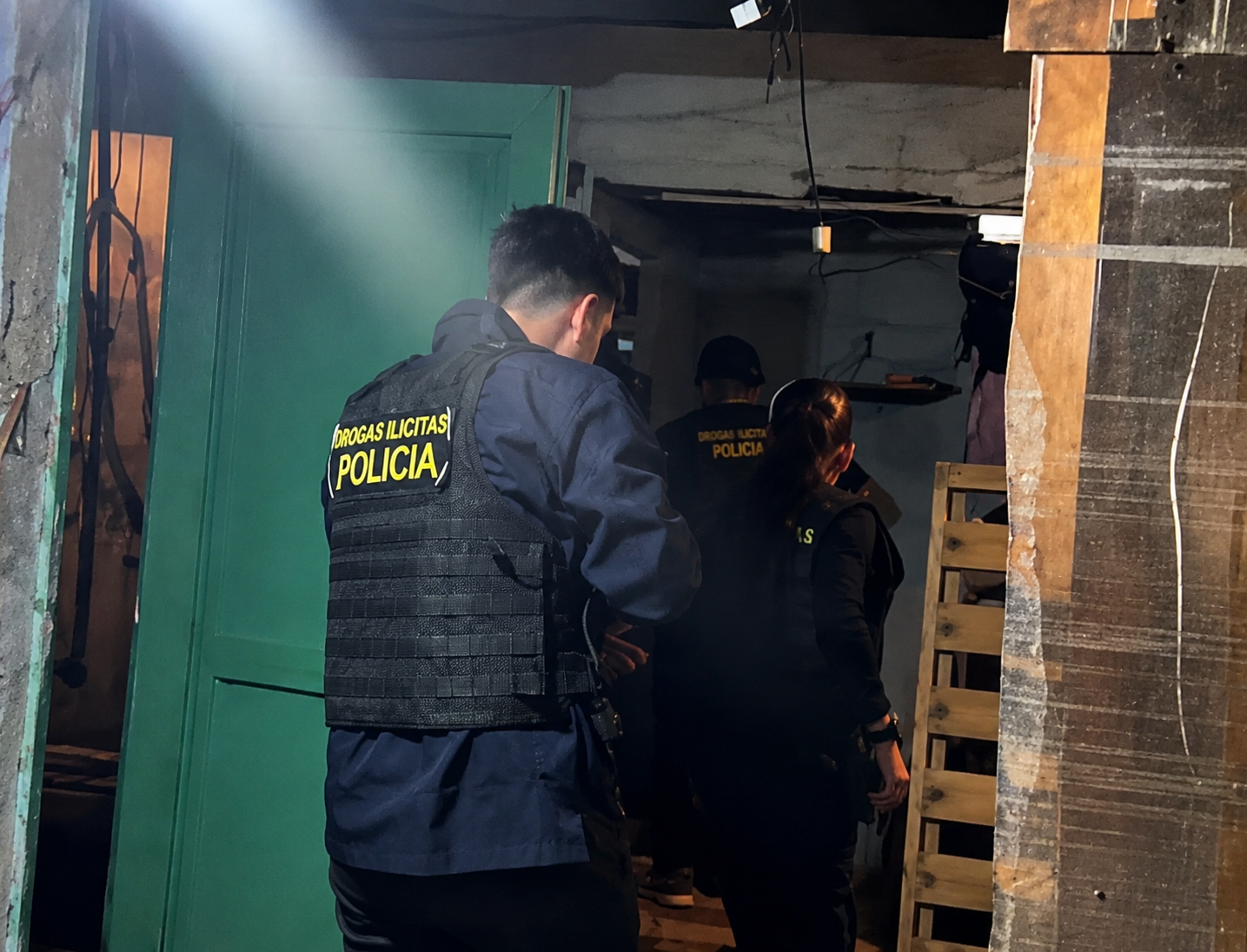 Allanamiento en Villa Angélica permitió desarticular un punto de venta de drogas